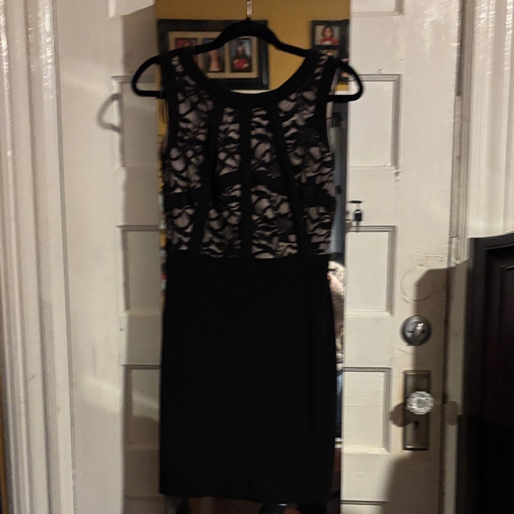 Morgan & Co. Black Lace Dress